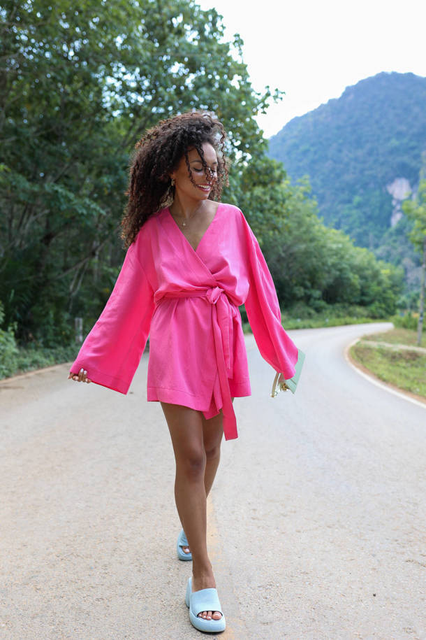 Robe Kimono Pink