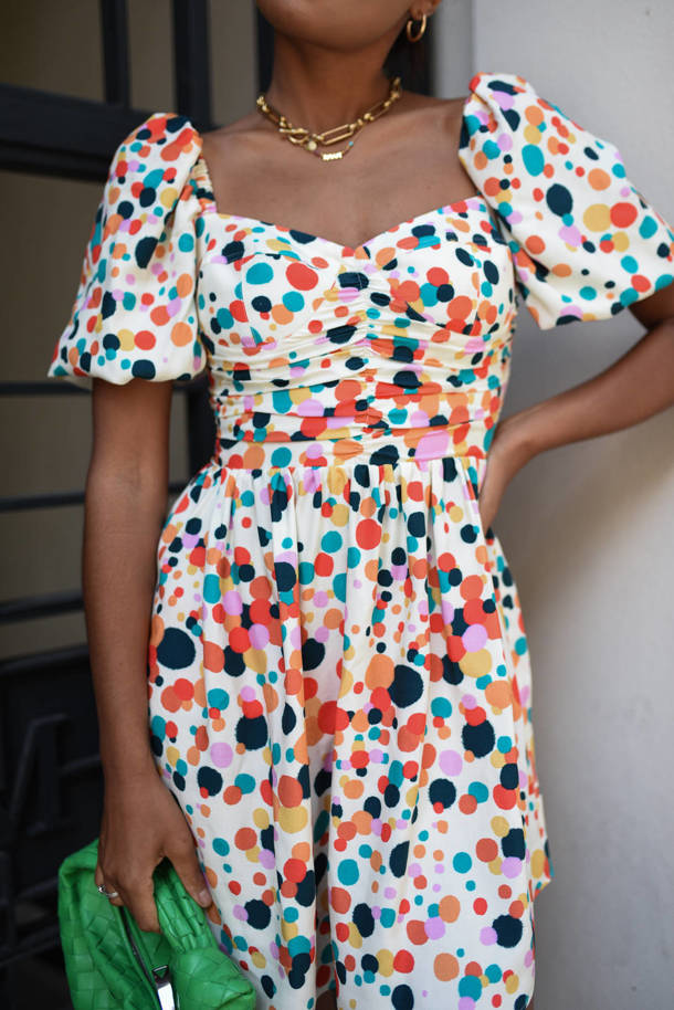 Robe Lilith Colorful Dots