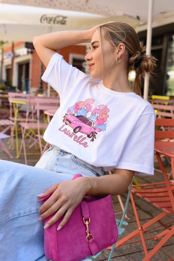 Tee-shirt Agnes Pink Ride